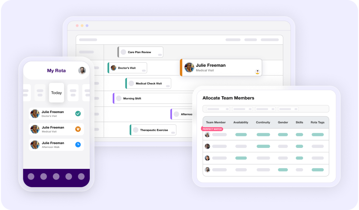 Log My Care Rostering